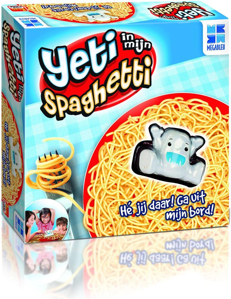 Megableu Kinderspiel Yeti in meinem Spaghetti - Familienspiel Geschicklichkeit