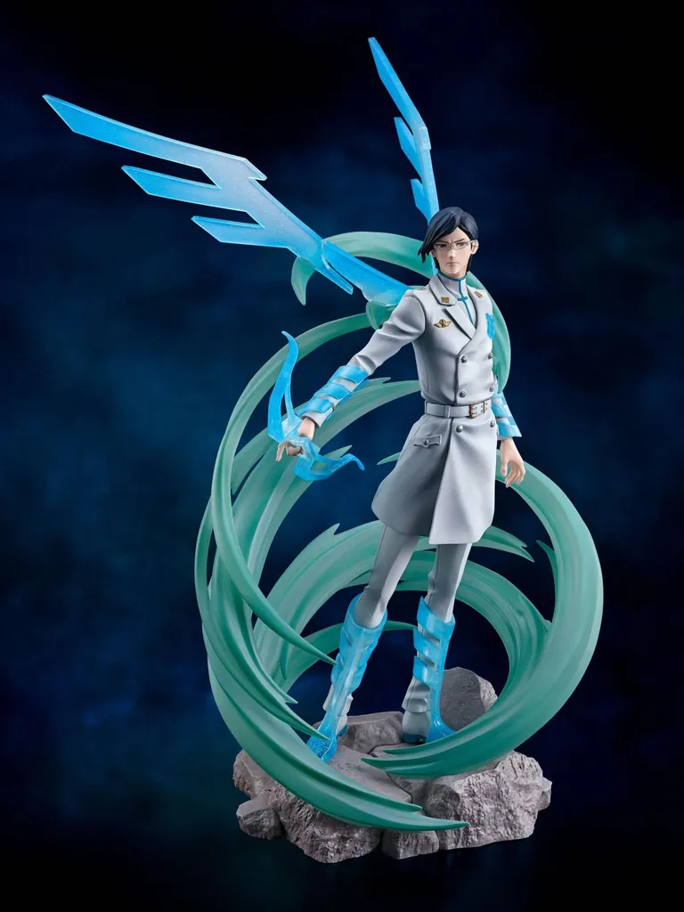 Uryu Ishida Figuarts ZERO Bleach avec Effets d'Attaque Translucides 23 cm - 4