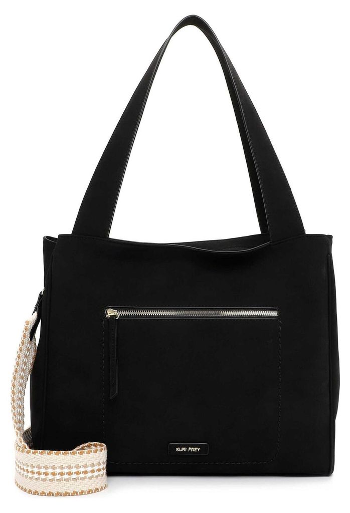 SURI FREY Shopper Schultertasche SFY Christy SC Cityshopper Black schwarz