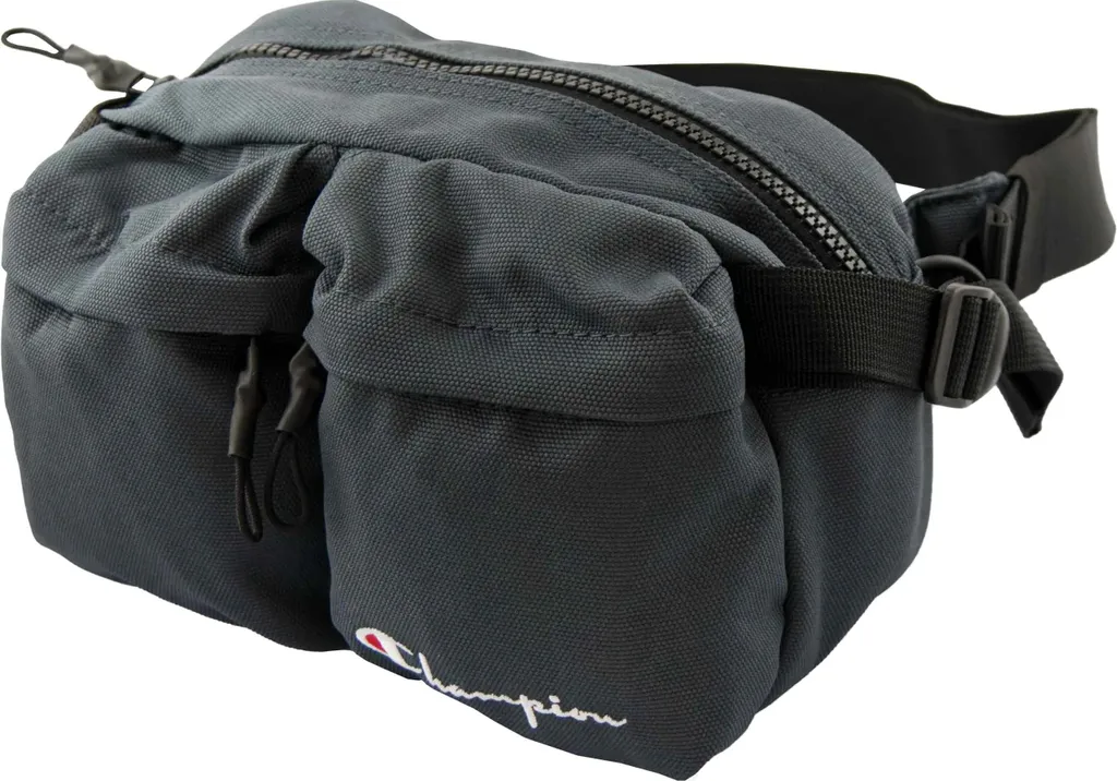 Sac banane Champion noir pour voyage et festival - Rangement compact léger