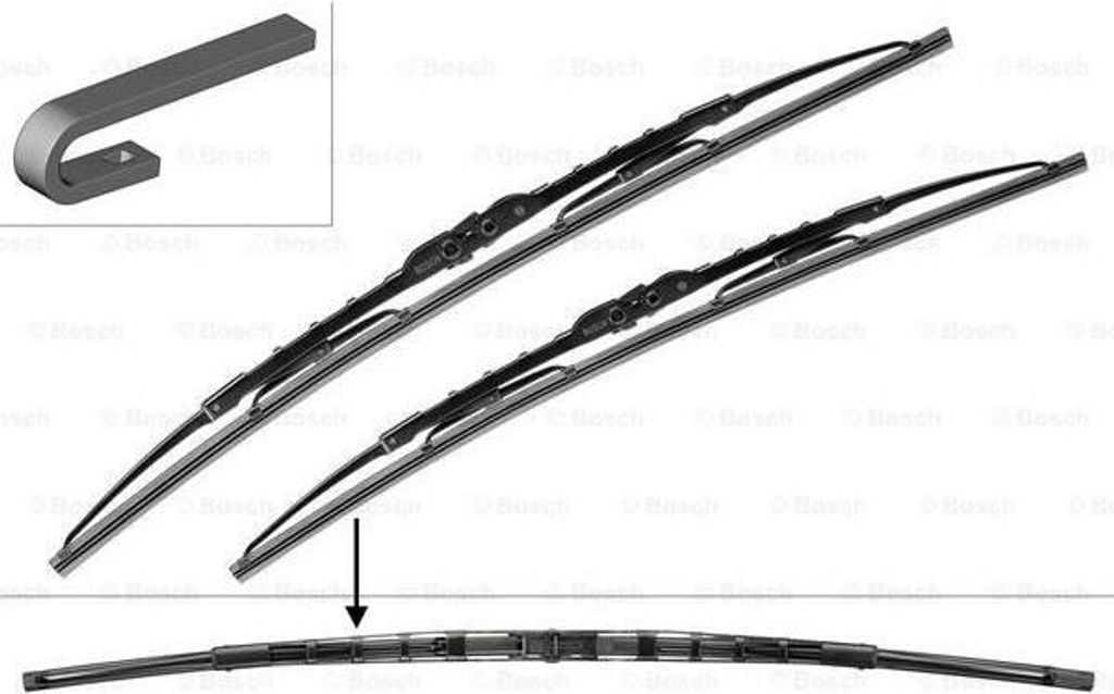BOSCH Wischblatt 3 397 001 682