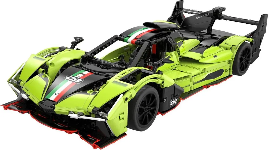 Jeu de Construction Voiture de Course CaDA Phantom Wing 1817 pcs