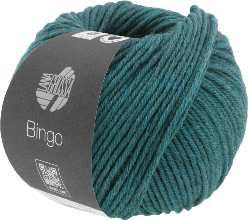 Lana Grossa - Bingo Melange 1015 petrol meliert Produktbild 