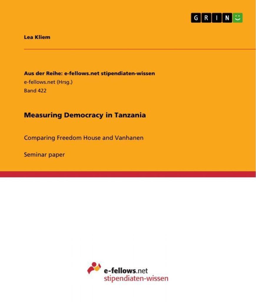 Measuring Democracy in Tanzania