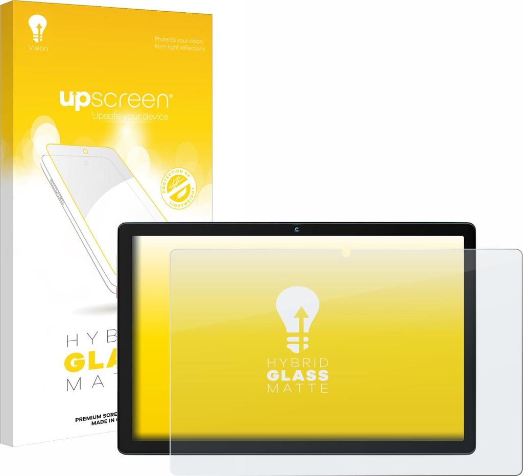 upscreen Entspiegelungs Schutzglas für Yicty MB1001 10.1" Schutzfolie Panzer Folie Glas Display Schutz matt