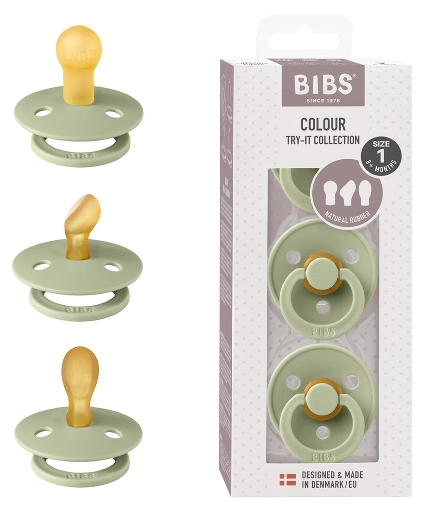 Bibs Try-It, ciuccio classico per bambini, forma rotonda, Immagine del prodotto 