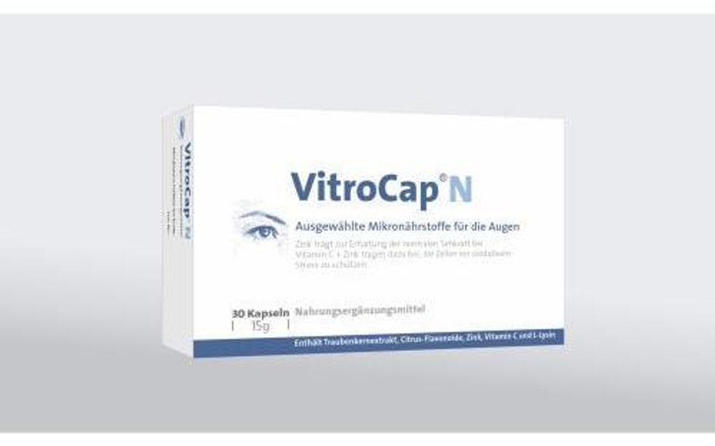 VitroCap N, per la degenerazione vitrea degli occhi, 30 Immagine del prodotto 