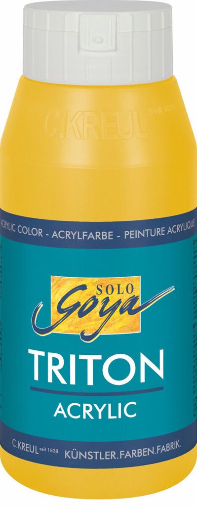 KREUL 17030, Gold, Acrylfarbe, Flüssigkeit, 750 ml, 1 Produktbild 