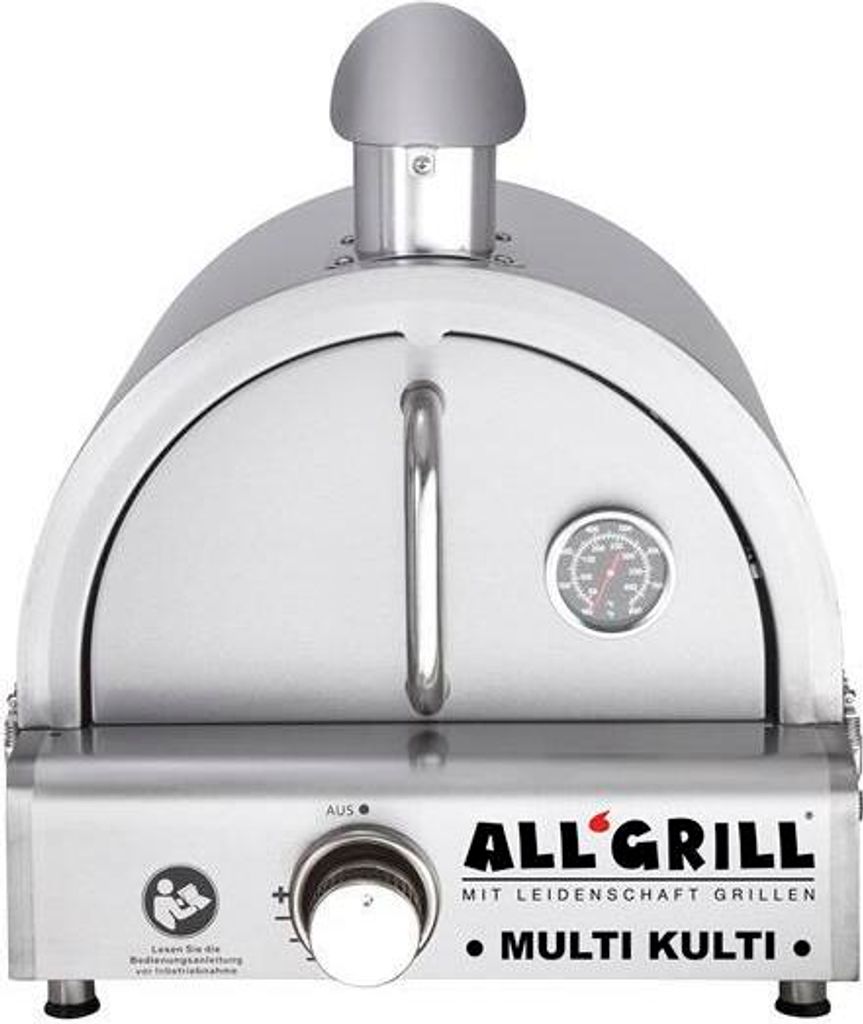 ALL'GRILL Pizzaofen-Edelstahlhaube für MULTI-KULTI
