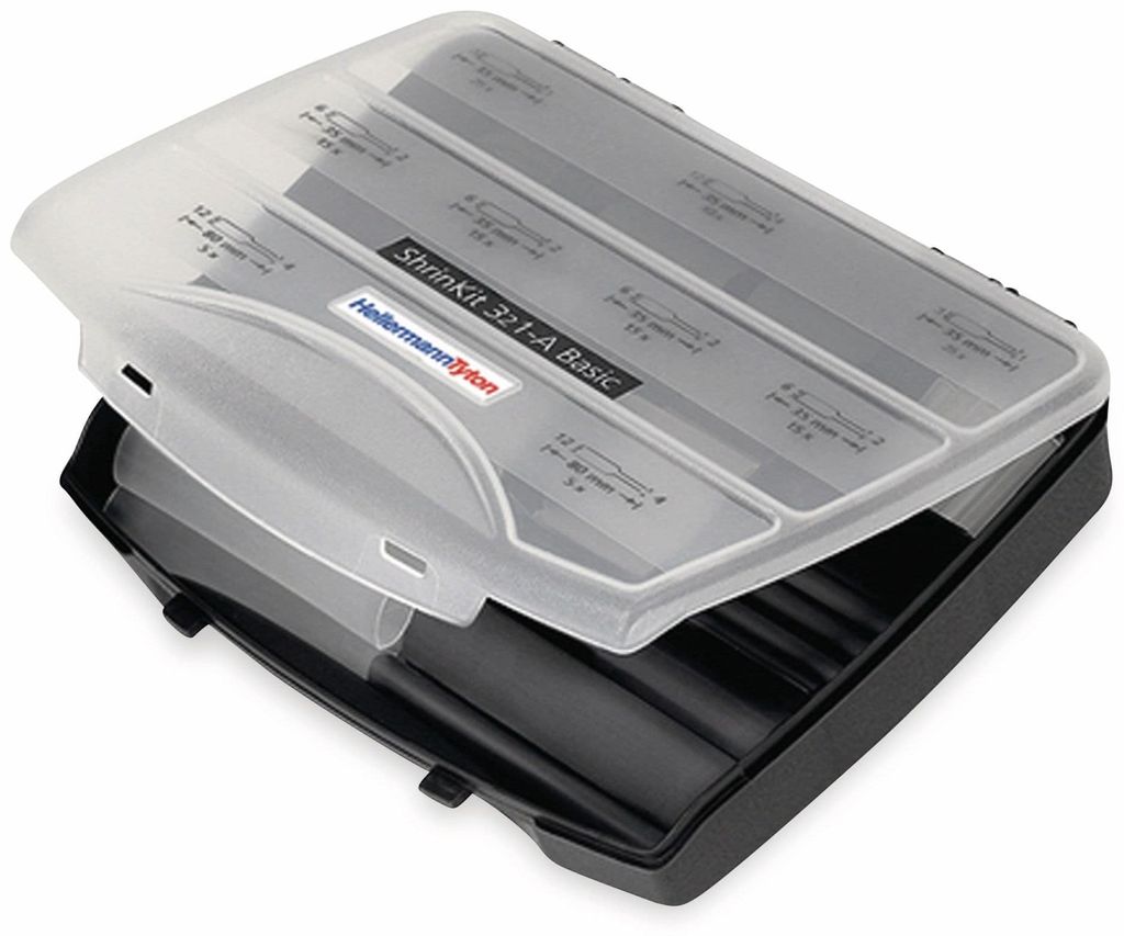 HellermannTyton Schrumpfschlauch-Set SHRINKIT 321-A BASIC 380-03004
