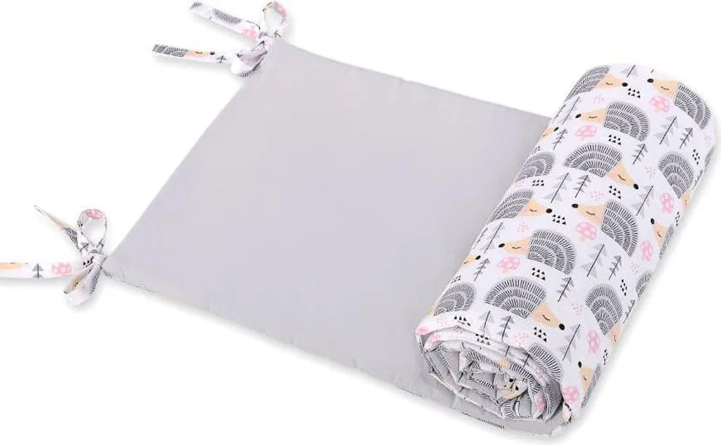 Rivestimento Universale Letto Bambini: Grigio Riccio e Anallergico