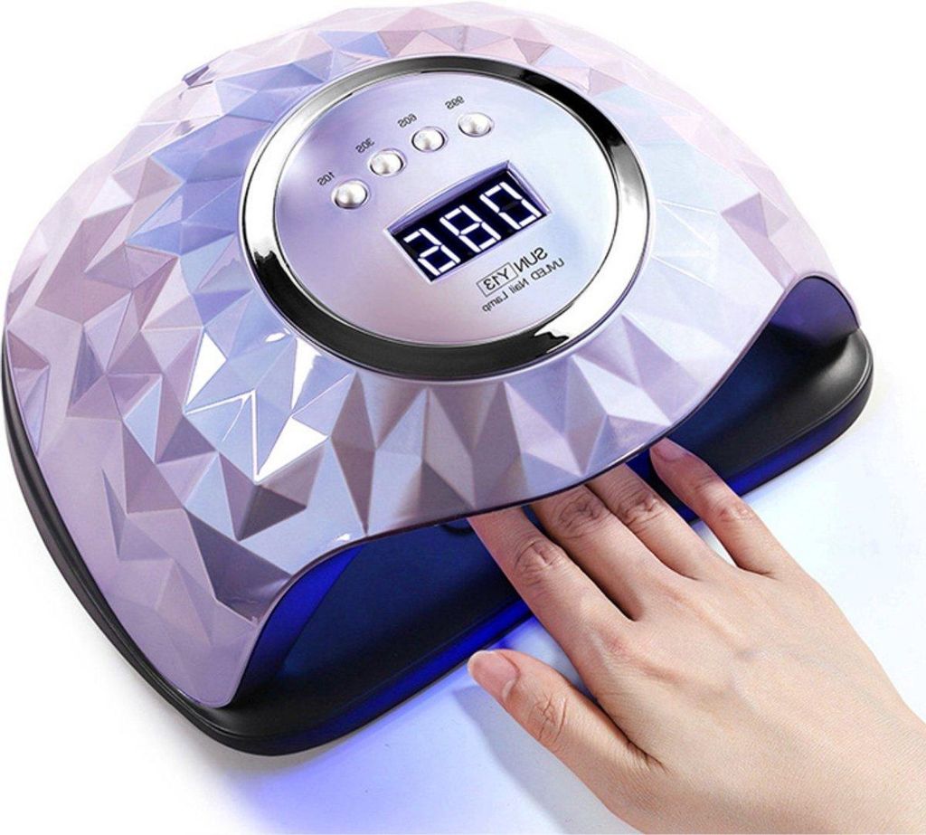 248W UV LED Nagellampe – 60 LEDs, 4 Timer & Sensor für Gelnägel
