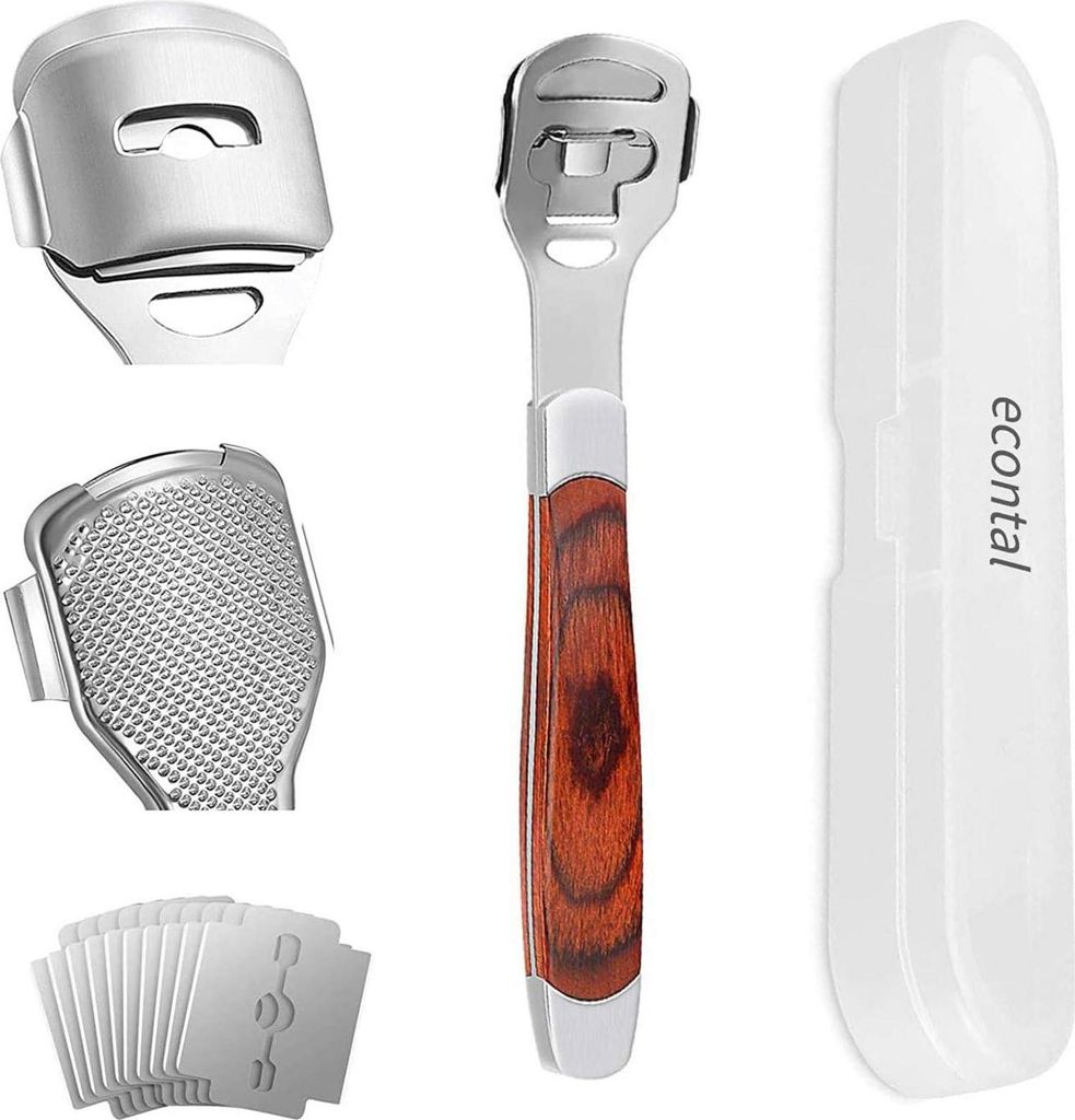 Set de soins des pieds pour enlever les callosités et Image du produit 