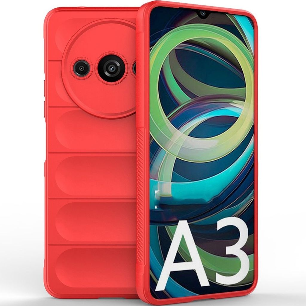 Magic Shield Hülle für Xiaomi Redmi A3 - Rot KP36727