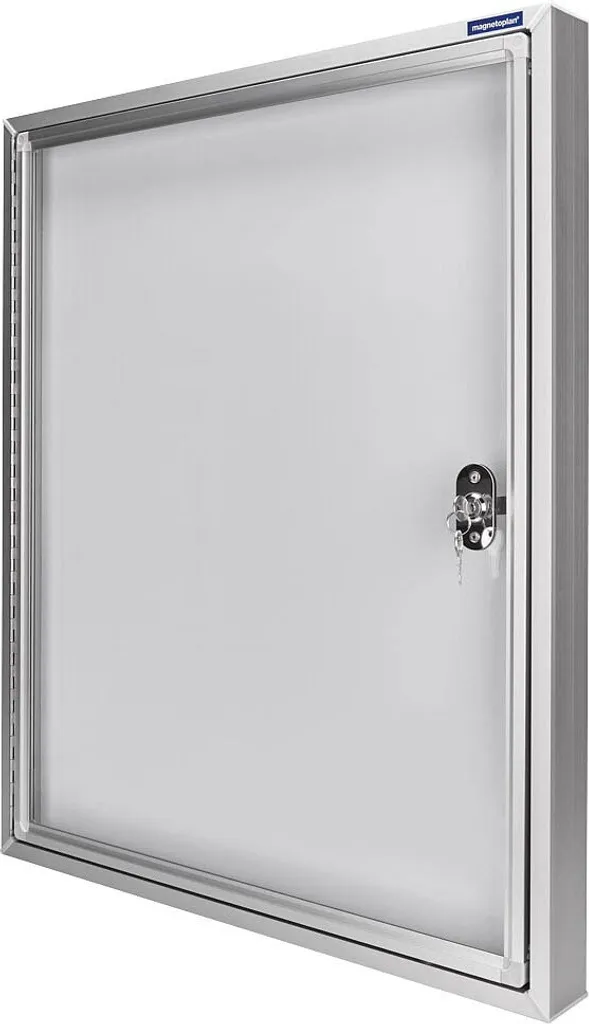 Vitrine d'affichage magnétique étanche avec cadre aluminium 4 x A4 - 16