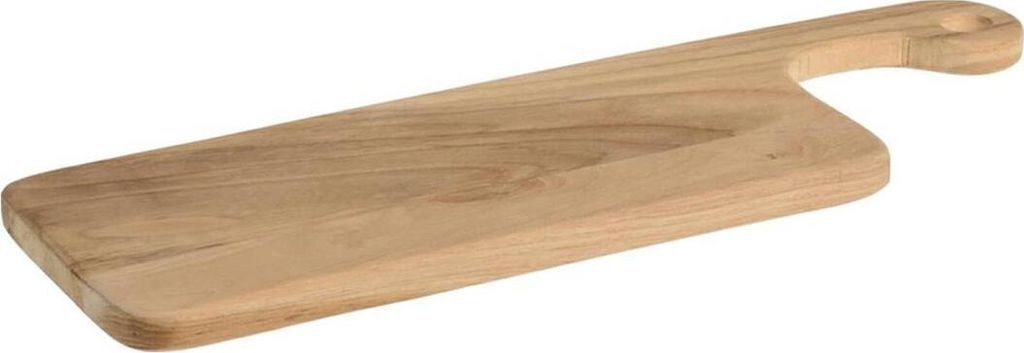 Planche à découper en teck rectangle 40x13 cm décoration Image du produit 