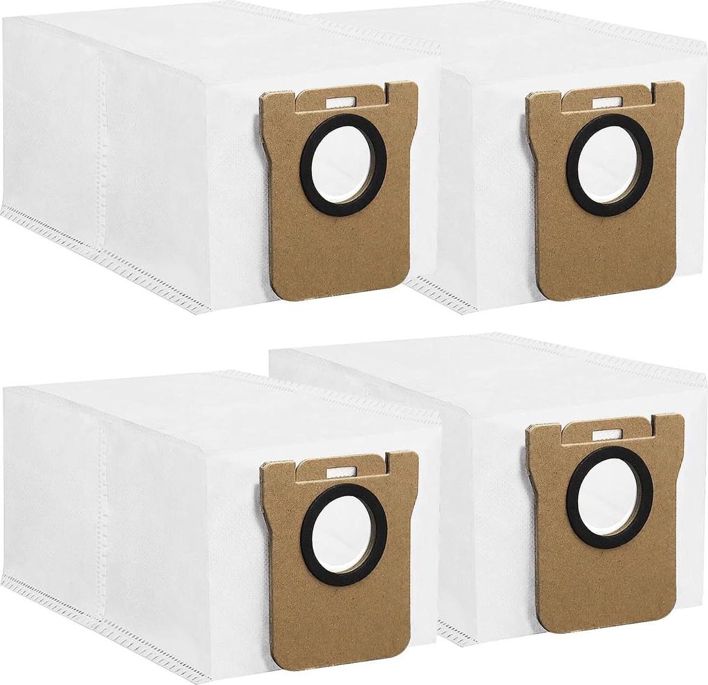 4 Stück Staubbeutel für Dreame L10s Ultra/ L20 Ultra / L10 Ultra, Xiaomi X10+, X20+ Saugroboter, 2,5L Große Kapazität Staubsaugerbeutel Ersatzt...