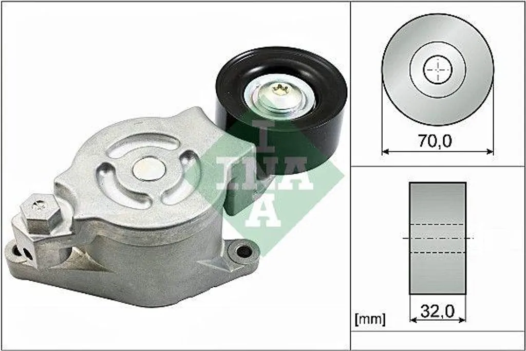 Tendeur de Courroie pour Mazda 3 6 CX-7 - Remplacement Qualité Origine