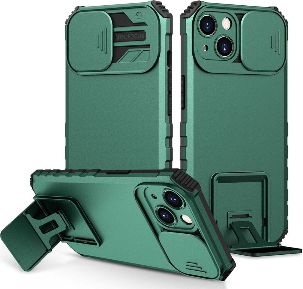 König Design Hülle kompatibel mit Apple iPhone 15 Kunststoff Soft Handyhülle - Handy Case Grün