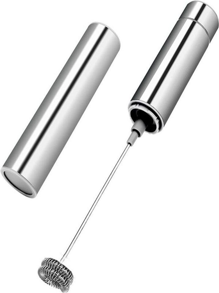 Elektrischer Milchaufschäumer-Stab, USB Aufladbar Handheld Milchaufschäumer Mixer,Milchaufschäumer Handgerät für Latte, Mokka, Backen, Kuchen