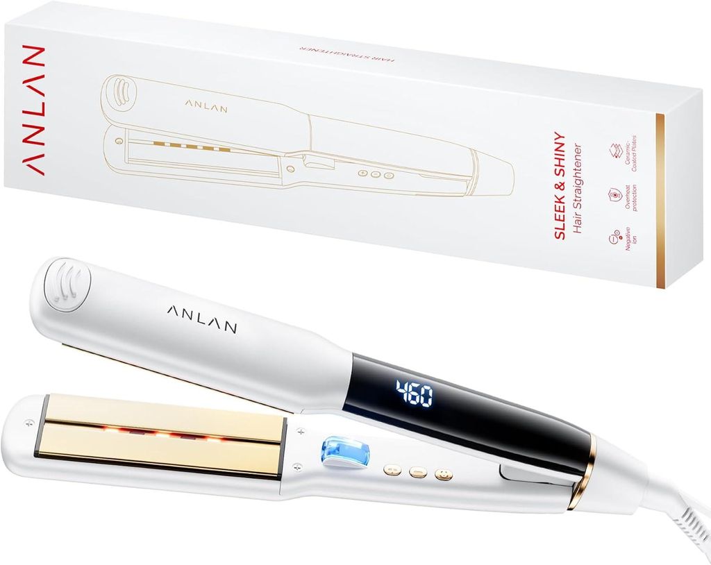 ANLAN Glätteisen und lockenstab 2 in 1, Professionelles Produktbild 