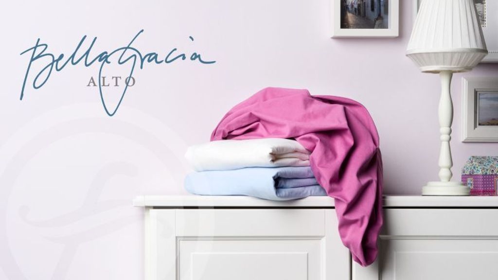 Bella Gracia Boxspring Betttuch Alto 120/200-130/220 weiss