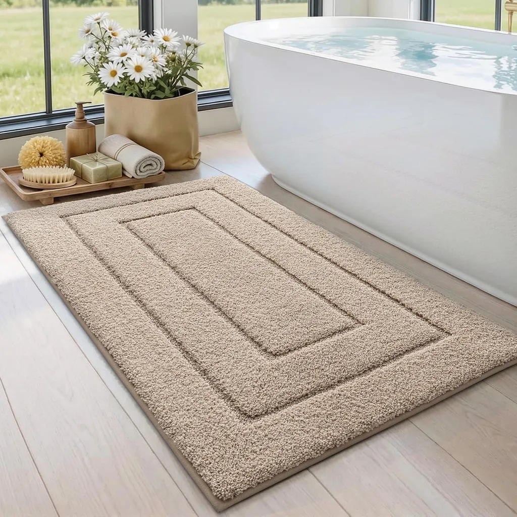 Tapis de bain antidérapant 60x110 cm : finissez-en avec les sols mouillés
