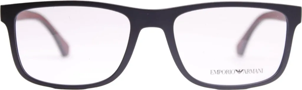 Monture de lunettes homme Emporio Armani EA3147 rectangulaire mate