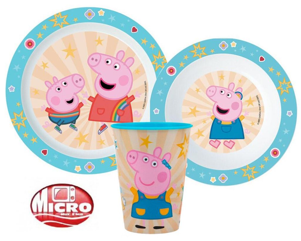 Kindness Geschirrset, Mikro-Kunststoffset, Becher mit 260 ml