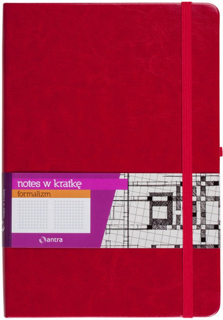 Antra Notes A5 Kariert – Notizbuch mit Ledereinband
