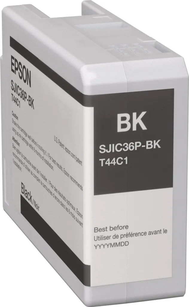 Inchiostro Originale Epson SJIC36P(K) Nero per Etichette Professionali