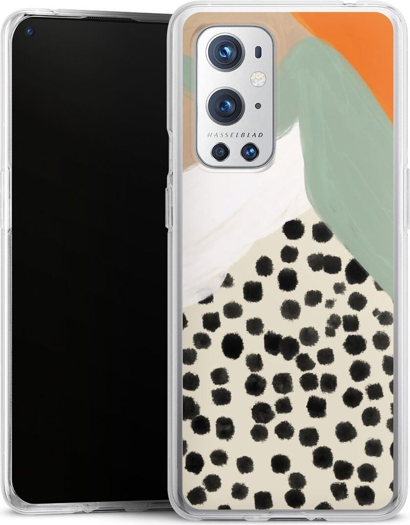 DeinDesign Handyhülle für OnePlus 9 Pro Silikon Hülle Case Smartphone Schutzhülle Abstrakt Boho Kunst