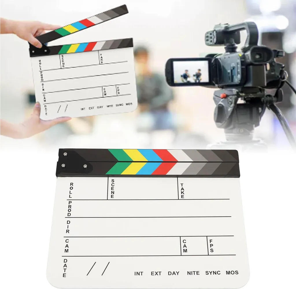Clap de Cinéma Pro pour synchronisation audio parfaite et montage facile