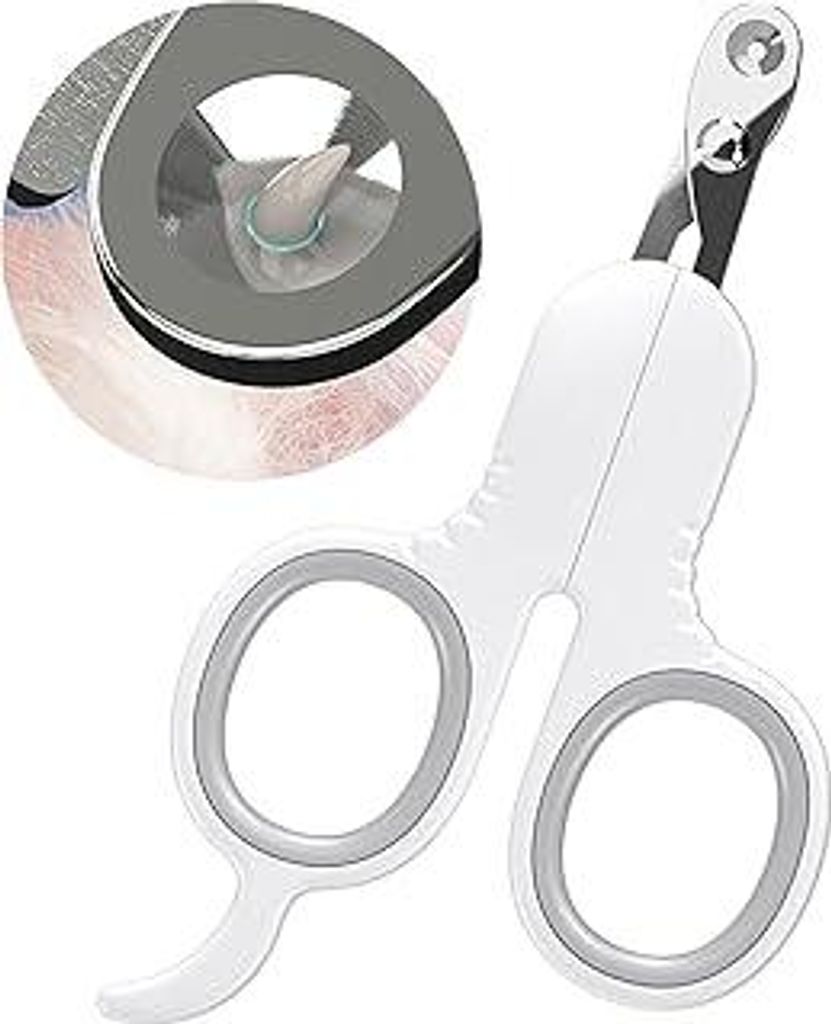 Krallenschere Katzen, Nagelknipser für Katzen?Sicherheits Edelstahl Katzennagelschneider ?Anfänger toll geeignet, für Hunde Welpen Kaninchen und...