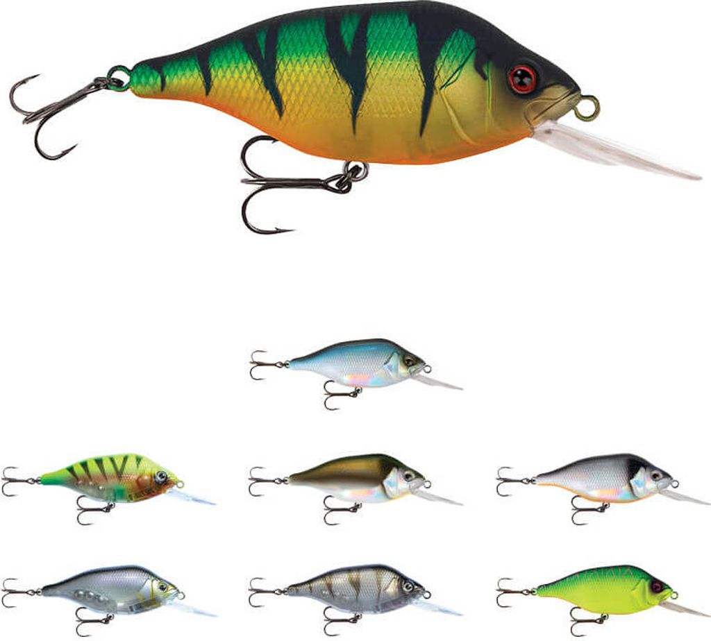 Fox Rage Hitcher Crank and Troll Wobbler DR 10cm 35g UV Striped Shiner