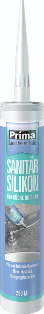 Prima Sanitär-Silikon weiß 280ml Produktbild 