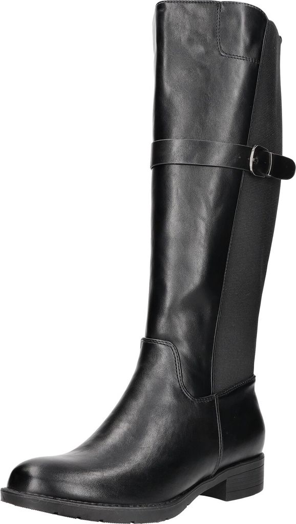 Alyssa Damen-Schaftstiefel Schwarz, Farbe:schwarz, EU Größe:40