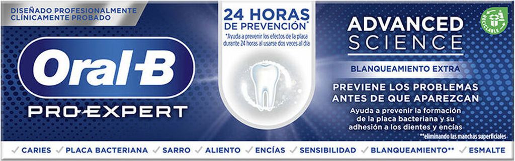 PRO-EXPERT ADVANCED EXTRA WHITENING Zahnpasta 75 ml Produktbild 