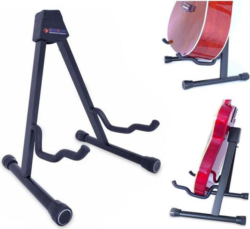 keepdrum Gitarrenständer GS-005 Universal faltbar Produktbild 