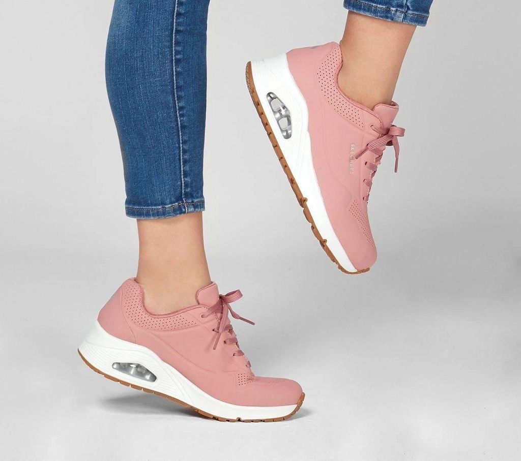 Skechers Damen Sneakers Rosa 73690-ROS Grösse 37,5 Produktbild 