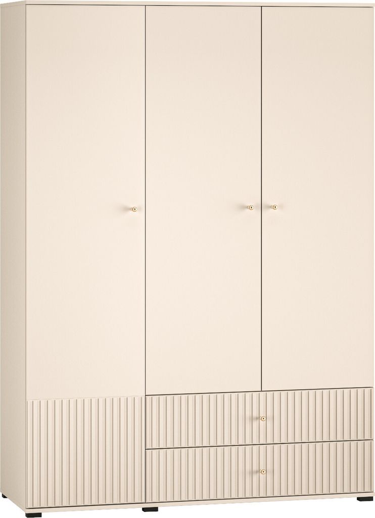 Kleiderschrank Drehtürenschrank ALVA 22 kaschmir