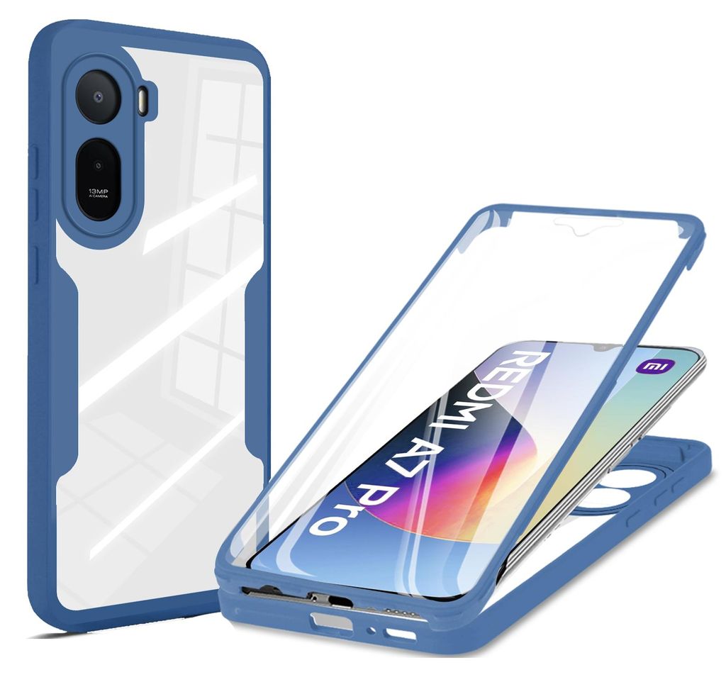 360° Grad Hülle für Xiaomi Redmi A7 Pro Rundum vollschutz Produktbild 