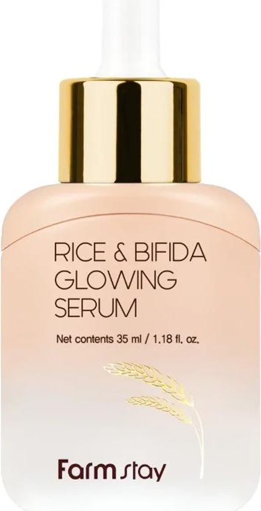 FARMSTAY Rice & Bifida Aufhellendes Gesichtsserum 35 ml Produktbild 