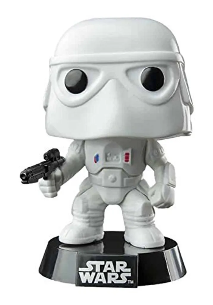 Star Wars Snowtrooper Funko Pop 9cm avec Socle et Tête Pivotante Bobble