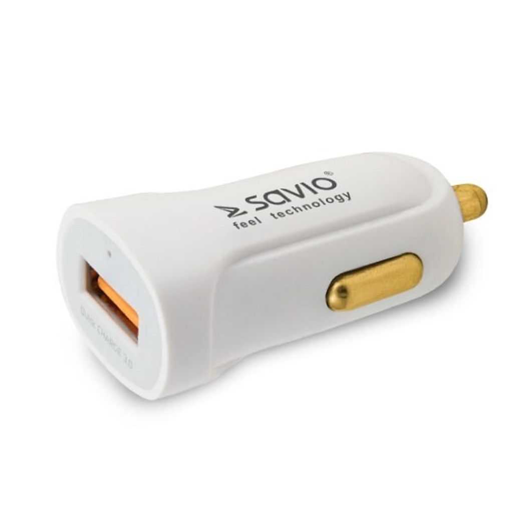Savio Savio SA-05/B 3,0 A schnelles Autoladegerät, 1xUSB