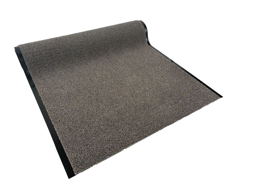 JYG indoor - outdoor Schmutzfangläufer OLYMPIA grau/beige 90 x 300cm - Ausführung 2 - Strapazierfähiger Läufer, Rutschfeste Sauberlaufmatte, Sc...