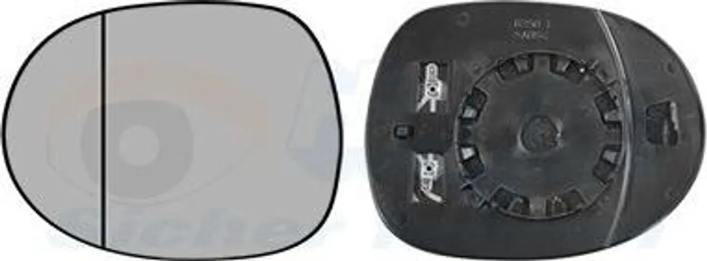 Miroir de rétroviseur pour Honda Civic VIII 2005-2012 côté gauche conducteur