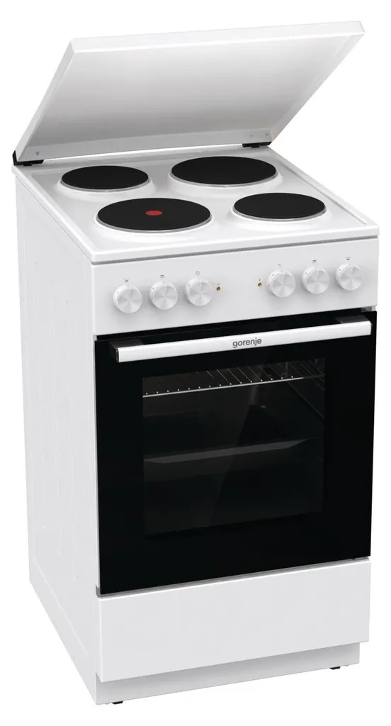 Gorenje GE5A23WH Cuisinière Électrique Blanche avec Four à Convection