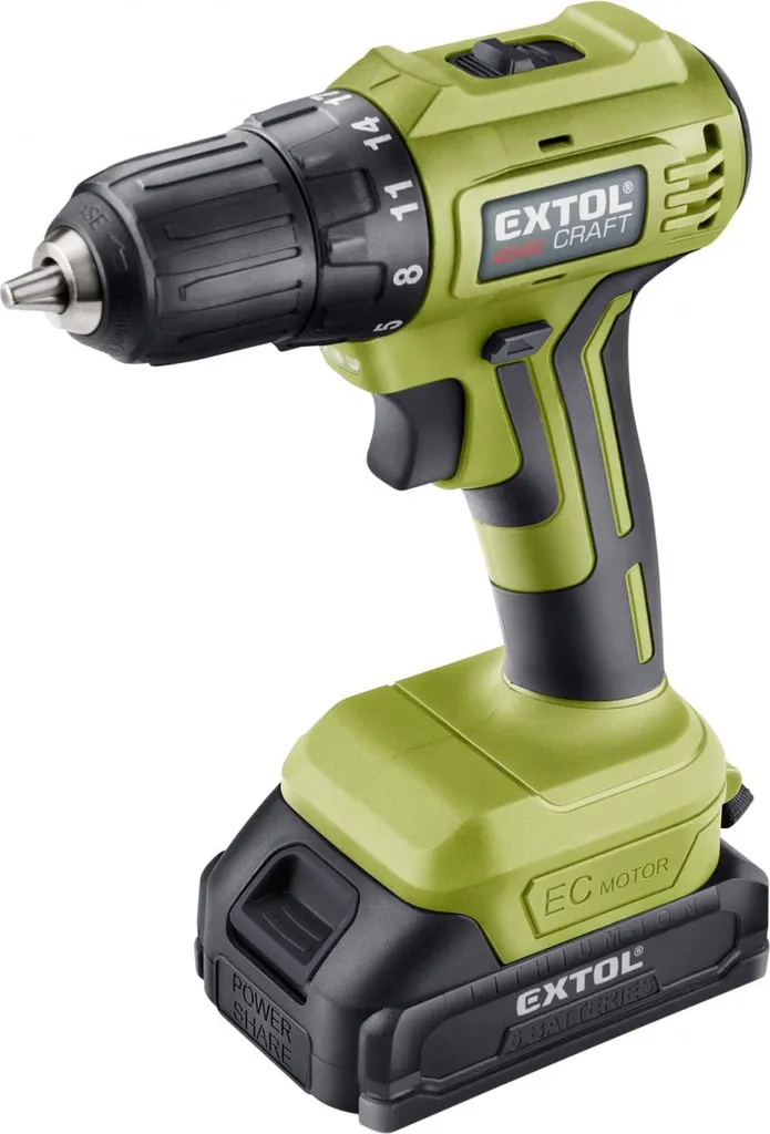 Extol Craft 402450, BRUSHLESS, 20V Li-ion, 2×2Ah