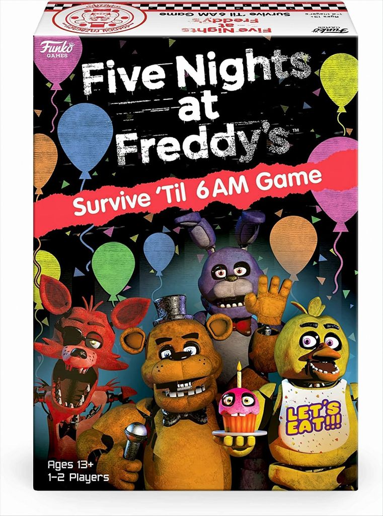 Funko Five Nights at Freddy's Brettspiel - Survive Til 6AM